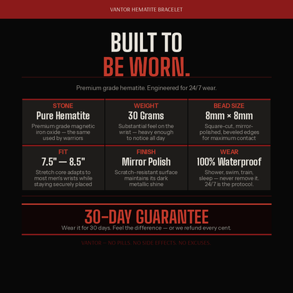 Vantor Hematite Bracelet